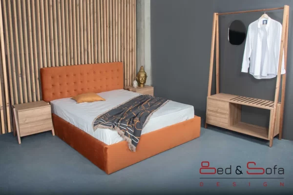 NEW YORK - Button bed headboard
