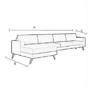 Μέγεθος καναπέ