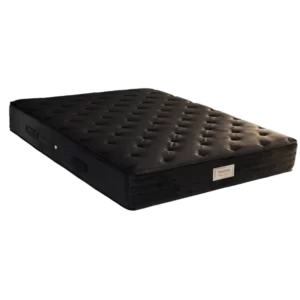 E038 Black Cool Max Hyper Soft Memory Gel Plus High Pocket mattress