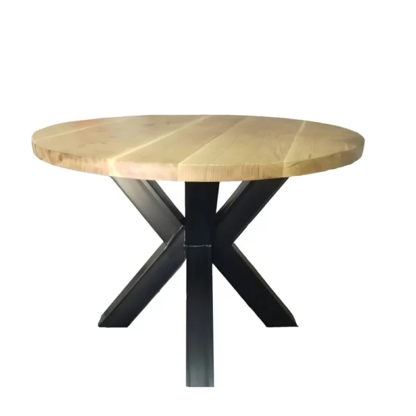 Elegant Escape Dining table with metallic base