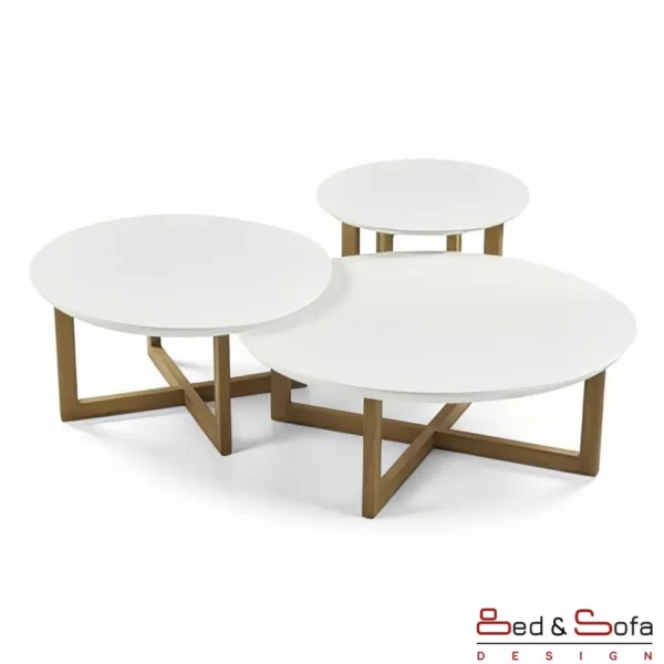 Phoenix tables with wooden legs - Solid Walnut wood