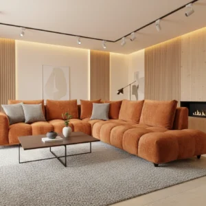 Bubble – Μοντέρνος Καναπές με Χαρακτηριστικές Στρογγυλεμένες Φόρμες για Αίσθηση Πολυτέλειας